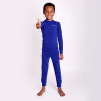 E NDRD kids bamboo long sleeve T-shirt black/yellow sew.