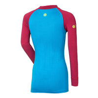 E NDRD kids bamboo long sleeve T-shirt black/yellow sew.
