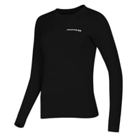 E NDRZ ladies bamboo long sleeve T-shirt black