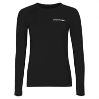 E NDRZ ladies bamboo long sleeve T-shirt black