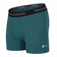 E SKN mens bamboo boxer shorts green
