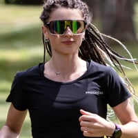 ENDURO GRN-R BLK/WHT sports goggles black/white