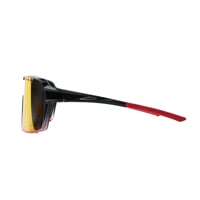 ENDURO RED-R BLK/RED sports goggles shiny black/red