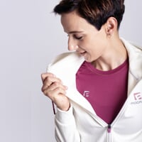 FUERA women's hoodie white