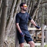GENIUS BIKE SHORTS for men black