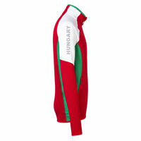HUNGARY mens functional sports jacket red/white/green