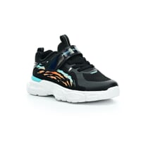 KIDS TRAINING children's sports shoes black/turqouise/orange