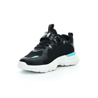 KIDS TRAINING children's sports shoes black/turqouise/orange
