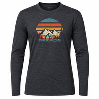 LOKI "REFLECTION" men's merino T-shirt grey melange