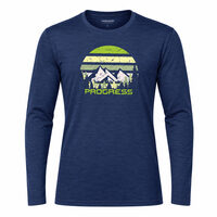 LOKI "REFLECTION" men's merino T-shirt grey melange