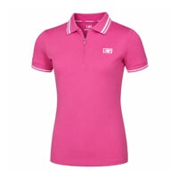 LUKANA GIRL girl's riding polo shirt pink