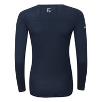 MA NDRZ 125 women's long-sleeved merino shirt blue