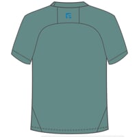 MA NKR 125 men's merino short-sleeved T-shirt teal