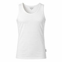MANAGER mens singlet with bamboo black