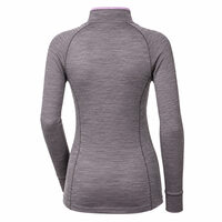 MB TRZZ ladie's functional long-sleeved T-shirt Dk.grey/levander