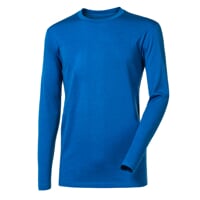 ORIGINAL men's merino T-shirt LS MERINO blue melange
