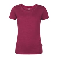MERINO ORIGINAL ladies T-shirt wine red melange