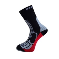 MERINO treking socks black/apricote/plum