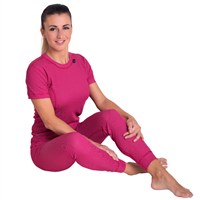 MS NKRZ ladies baselayer short sleeve T-shirt black