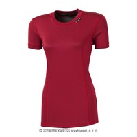 MS NKRZ ladies baselayer short sleeve T-shirt red