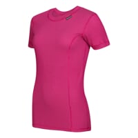 MS NKRZ ladies baselayer short sleeve T-shirt wine red/pink