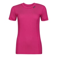 MS NKRZ ladies baselayer short sleeve T-shirt wine red/pink