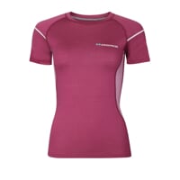 MW NKRZ 170 womens merino short sleeve T-shirt black melange