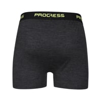 MW SKN mens merino boxers black melange