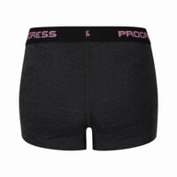 MW SKNZ 170 womens merino boxers black melange