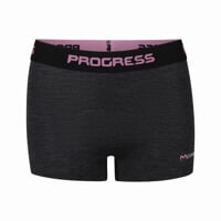MW SKNZ 170 womens merino boxers black melange