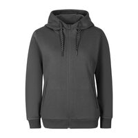 ORIGINAL FIT ZIP HOODY LADY full-zip hoodie anthracite