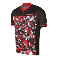 REPRESENT men's fullzip cycling jersey black/red