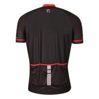 REPRESENT men's fullzip cycling jersey black/red