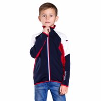 REPUBLICO KID dětská funkční ČR mikina modrá/ bílá/ červená