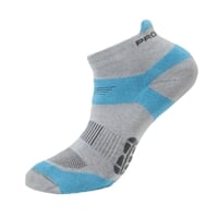 RUNNING SOX Lt.grey/turquoise