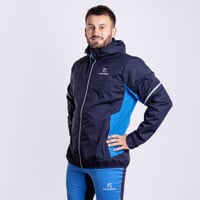 SNOWSTORM men's laminate jacket blackened blue/blue
