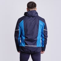 SNOWSTORM men's laminate jacket blackened blue/blue