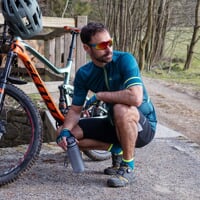SOLAR pánský cyklistický dres petrol