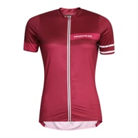 SOLARIA dámský cyklistický dres vínová
