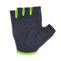 SOLO MITTS kid's cycling mittens petroleum/lime