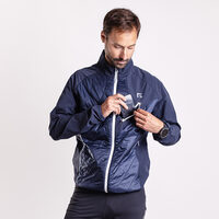 TALENT men's hybrid jacket blackened blue