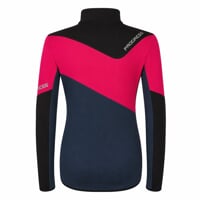 TERRITORIA dámská funkční sportovní mikina černá/fuchsie/petrol