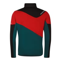TERRITORY  pánská funkční sportovní mikina černá/červená/zelená