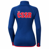 TIMURA ladies retro CSSR sports jacket dark blue