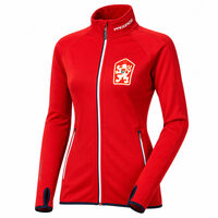 TIMURA ladies retro CSSR sports jacket red