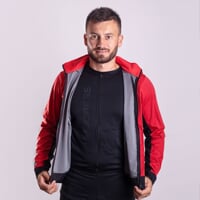TONALE men's cycling jacket red/black