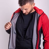 TONALE men's cycling jacket red/black
