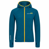 TOREZ HOODY MERINO men's sports hoodie petrol blue