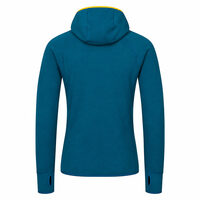 TOREZ HOODY MERINO men's sports hoodie petrol blue