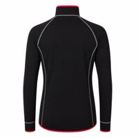 TOREZ mens sports full zip jacket black/petroleum blue sew.